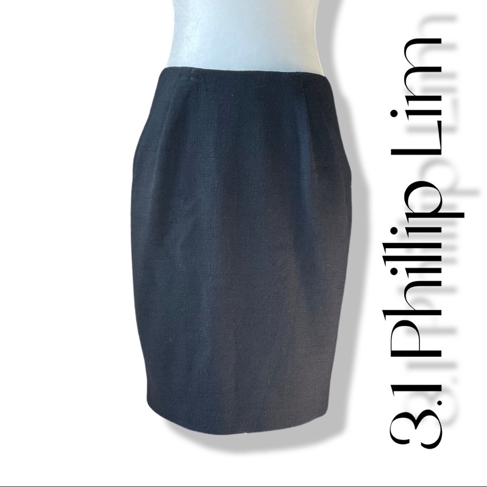 3.1 Phillip Lim Wool Blend Pencil Skirt